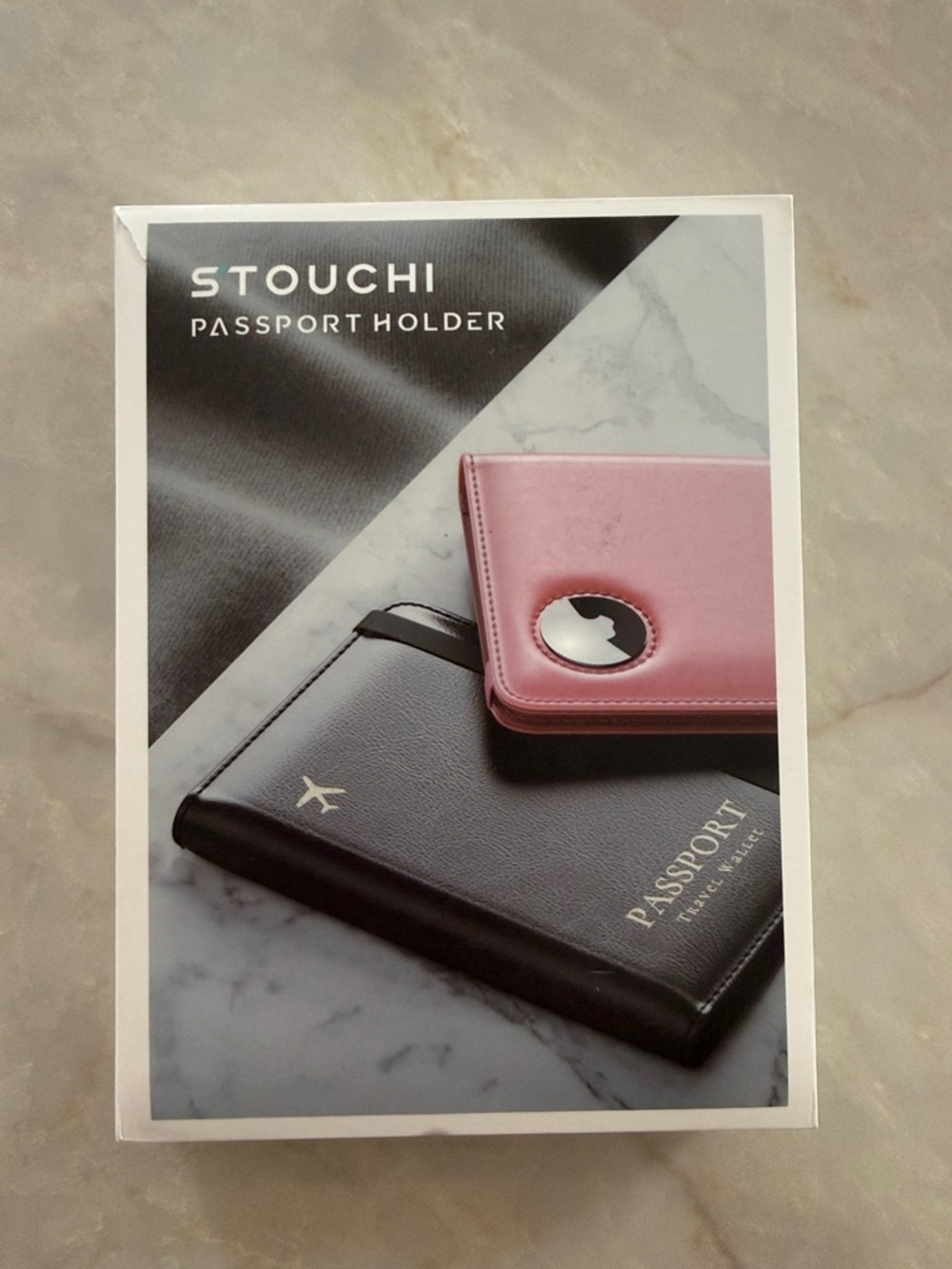 STOUCHI Passport Holder - Sky Blue